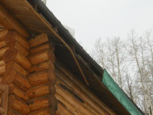 Missing fascia board