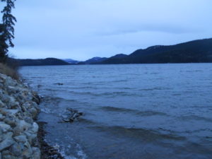 Open water at Lac des Roches
