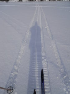 ski tracks